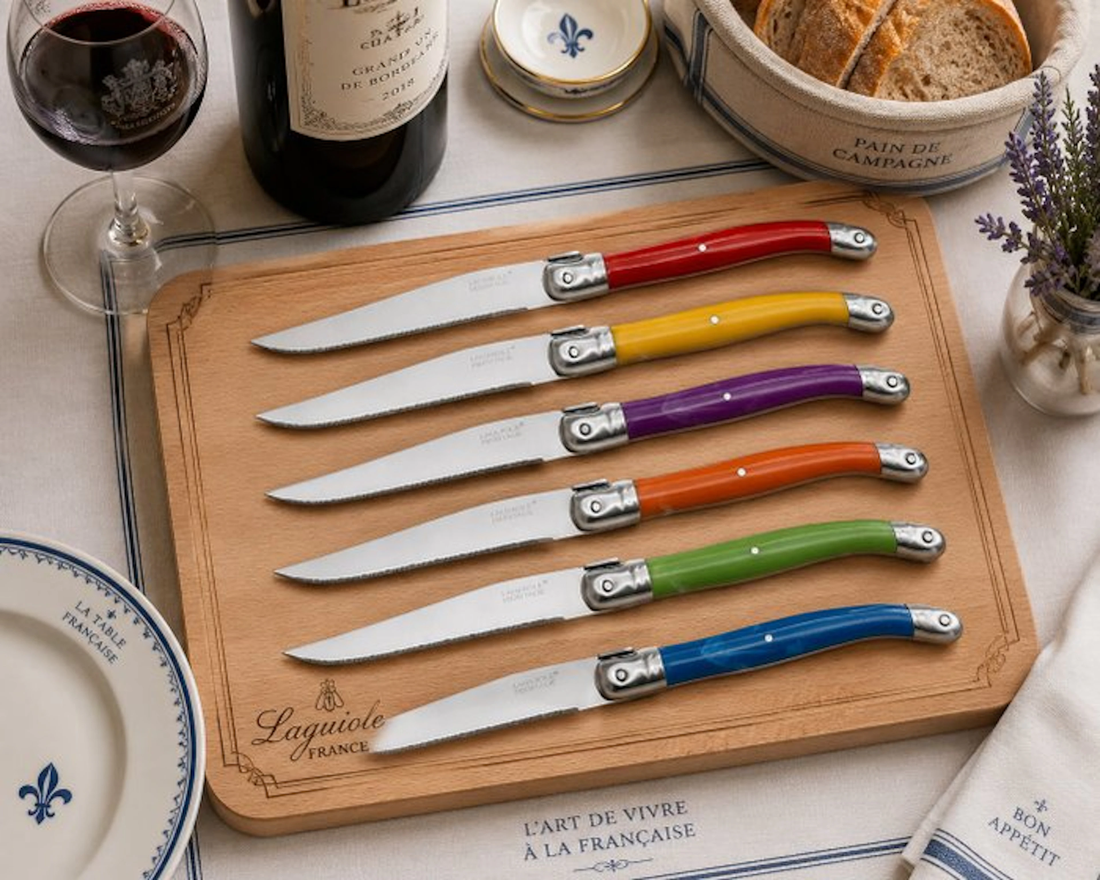 Laguiole Heritage Laguiole Héritage – Set 6 Coltelli da...