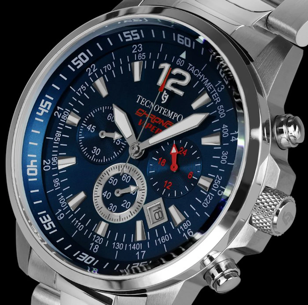 Tecnotempo - Chronograph 100M - "Chrono Viper" Limited...