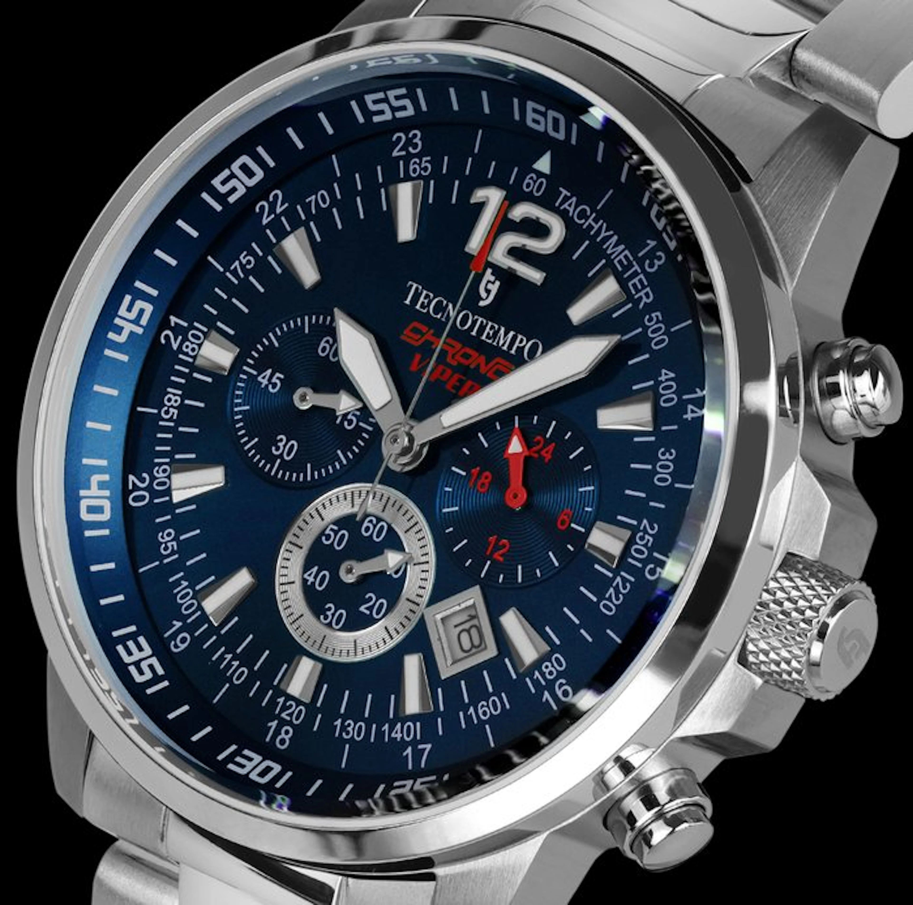 Tecnotempo - Chronograph 100M - "Chrono Viper" Limited...