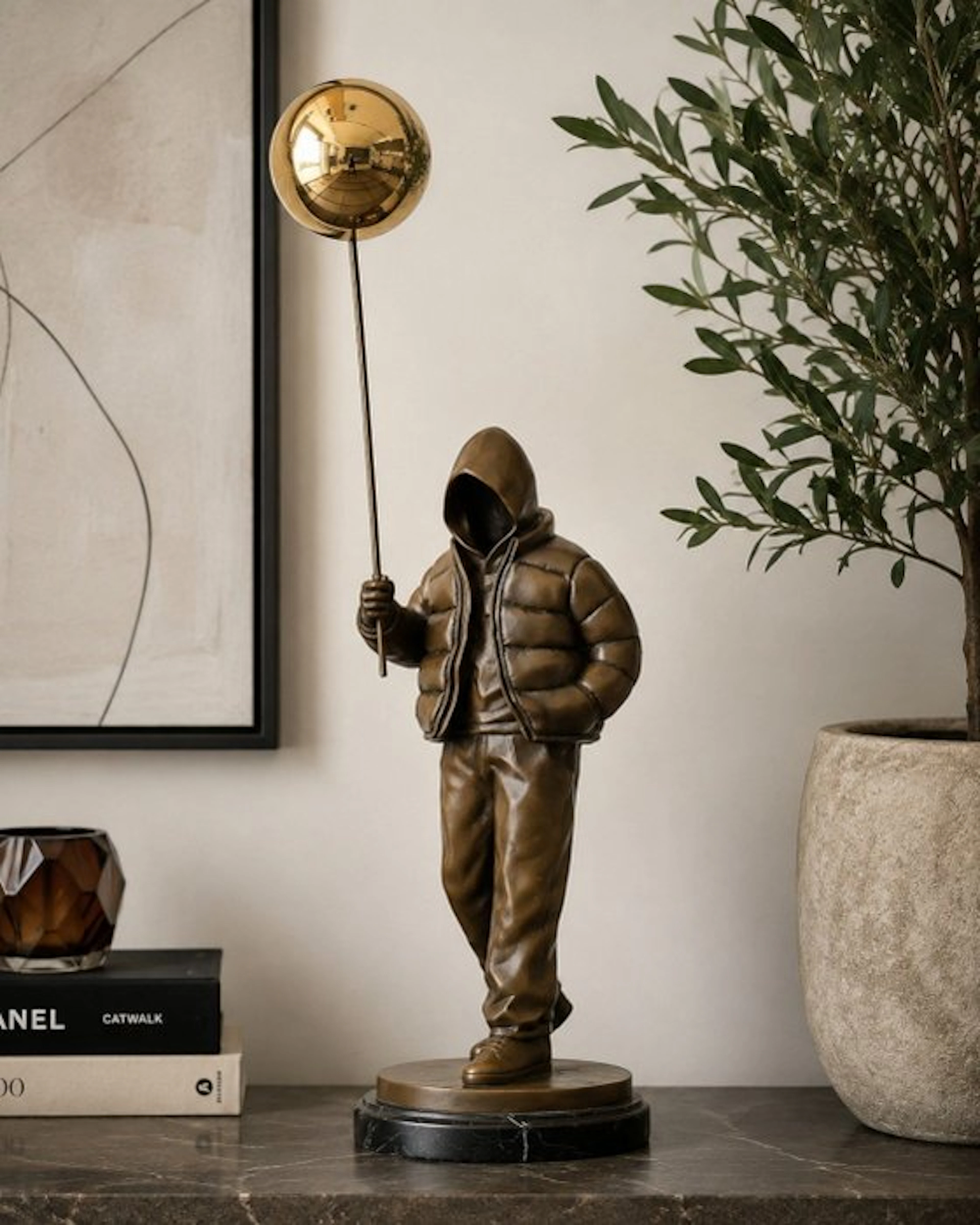 Banksy - inspired by - Sculpture