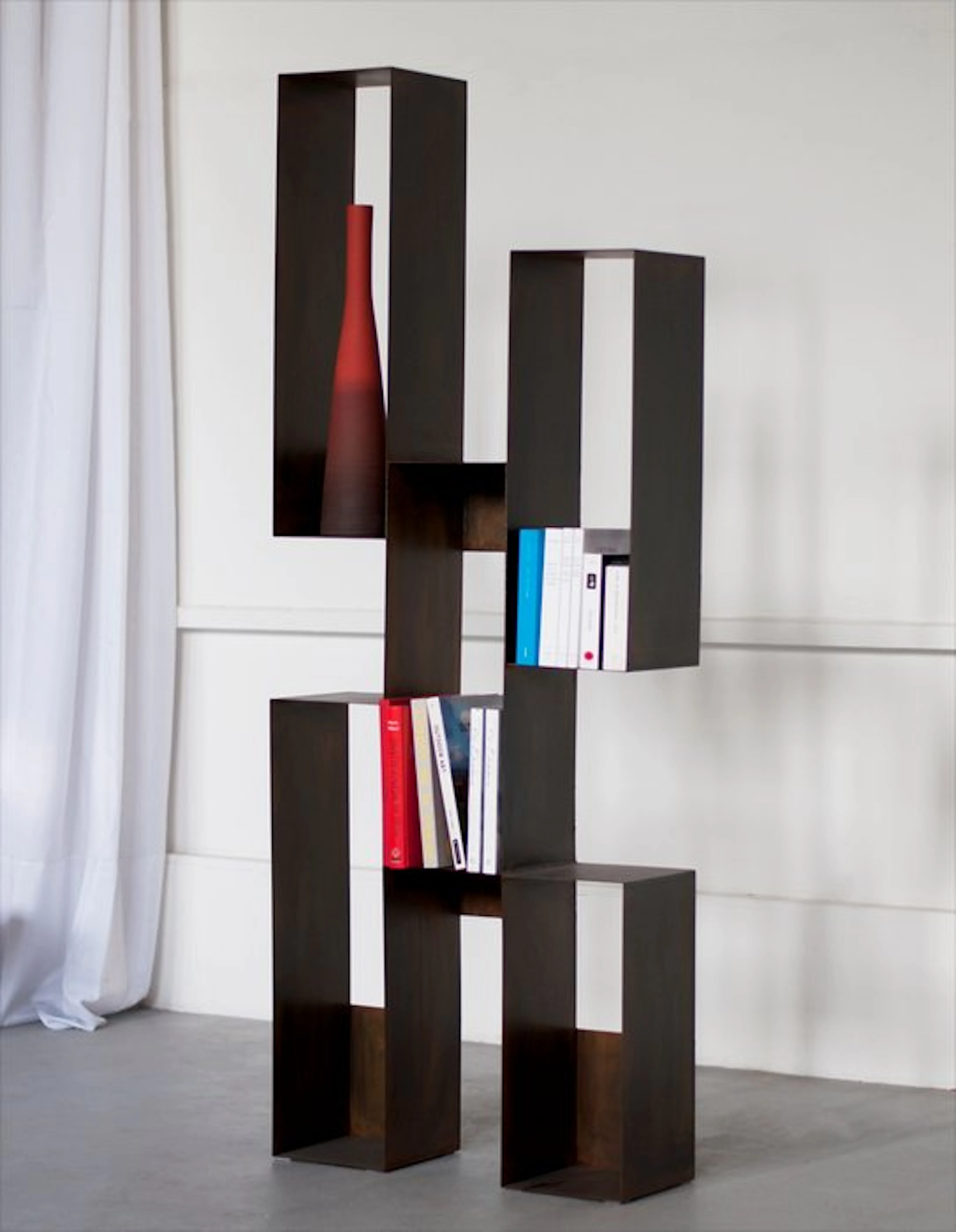 Pol Quadens - Bookcase - Steel