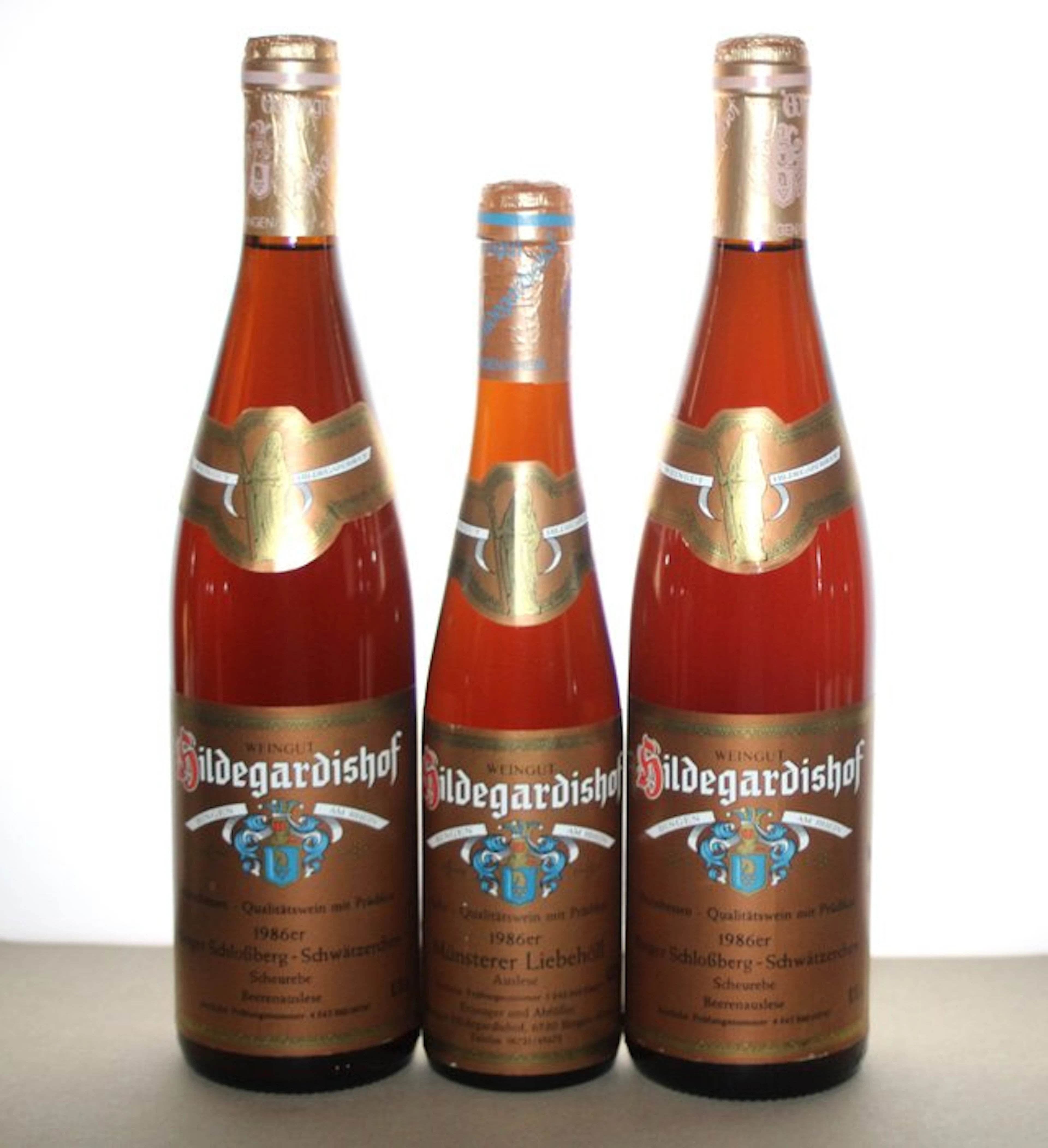 1986 Binger Schloßberg-Schwätzerchen Scheurebe...