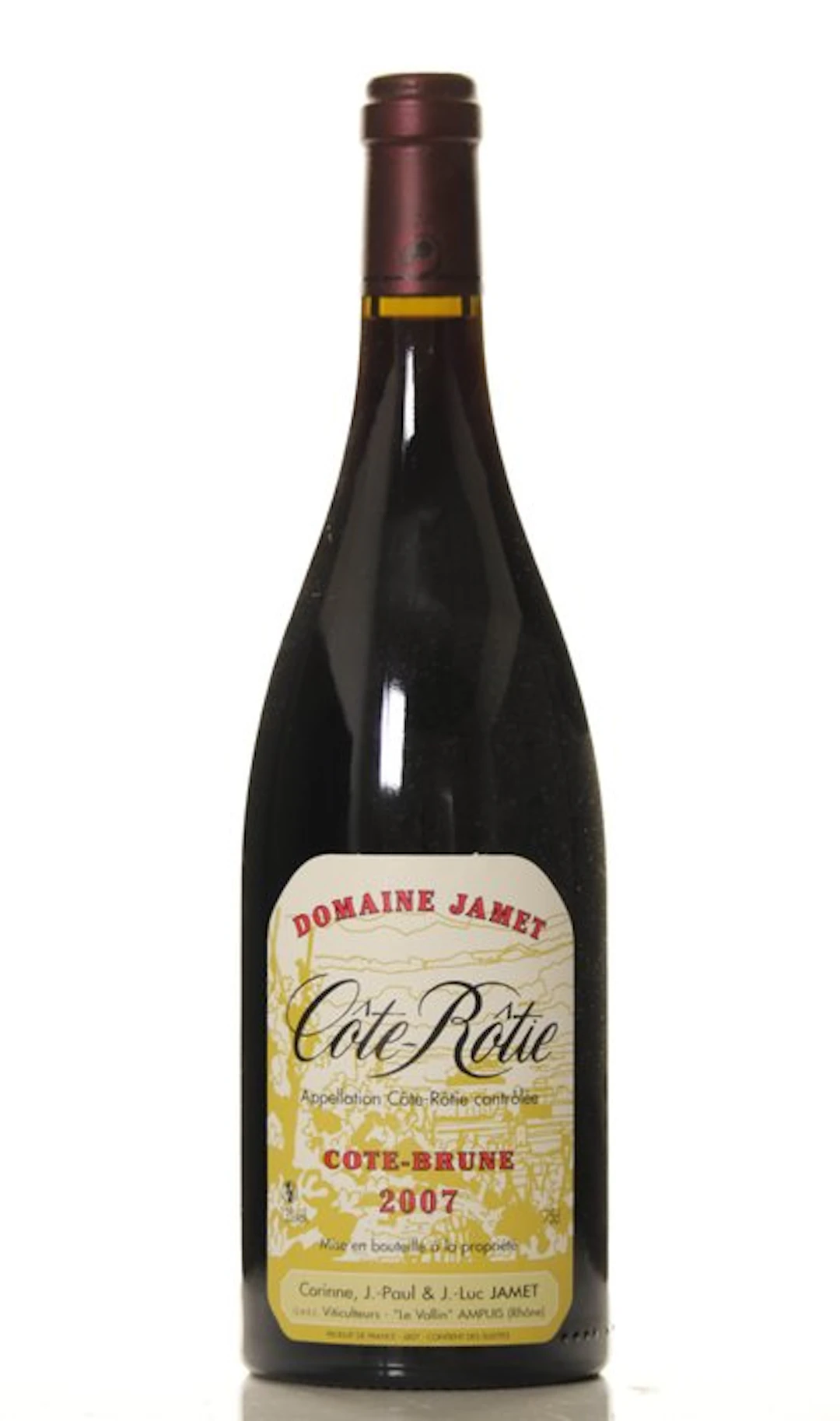 2007 Jamet - Cote Rotie - Cote Brune - Rhône - 1 Bottle (0.75L)