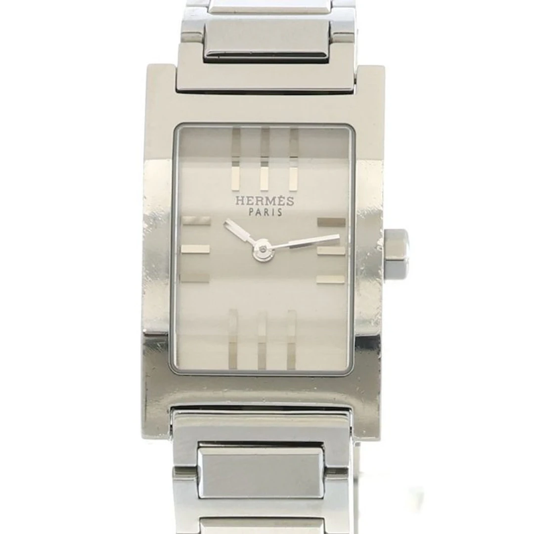 Hermès - Tandem Quartz Round Indices - No reserve price...