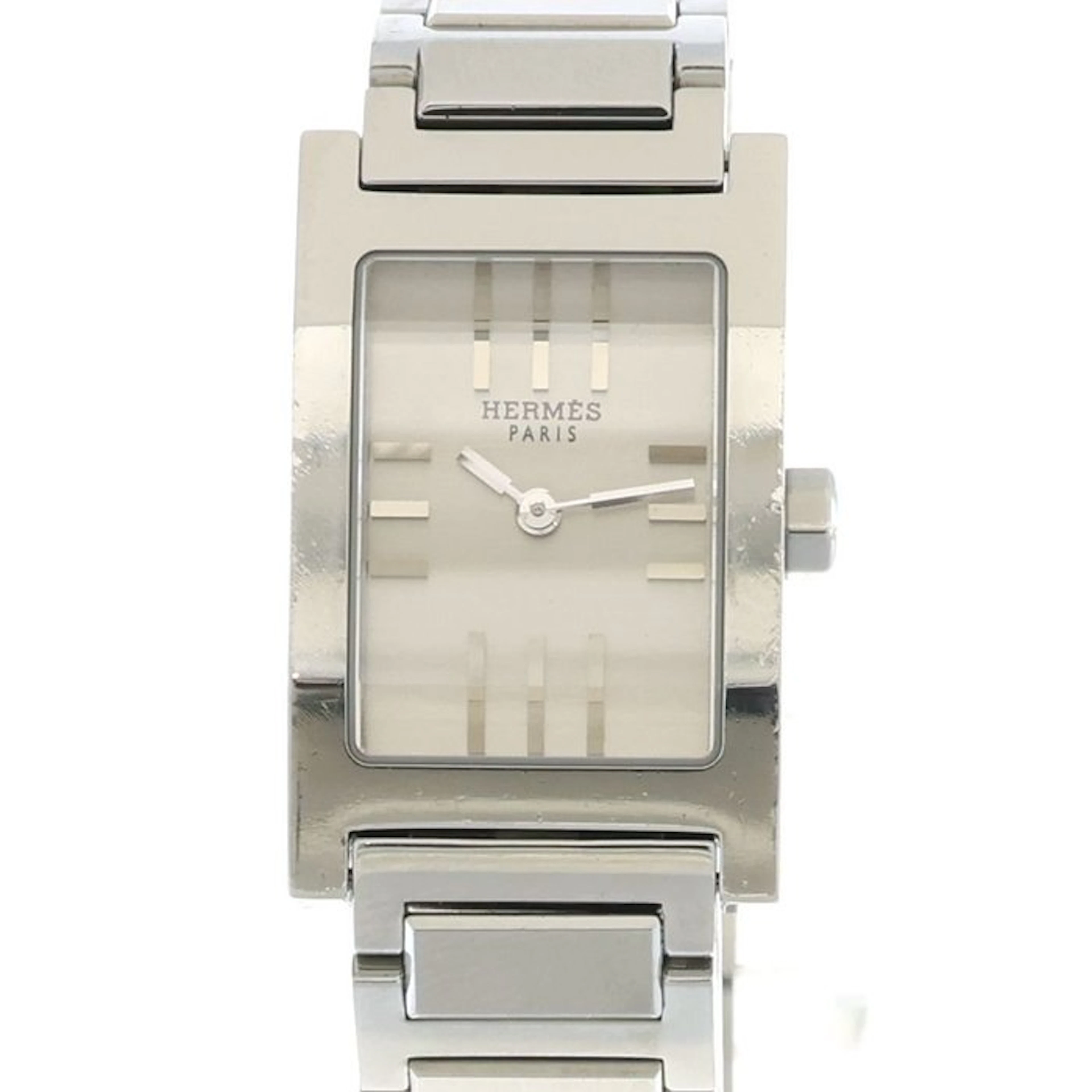 Hermès - Tandem Quartz Round Indices - No reserve price...