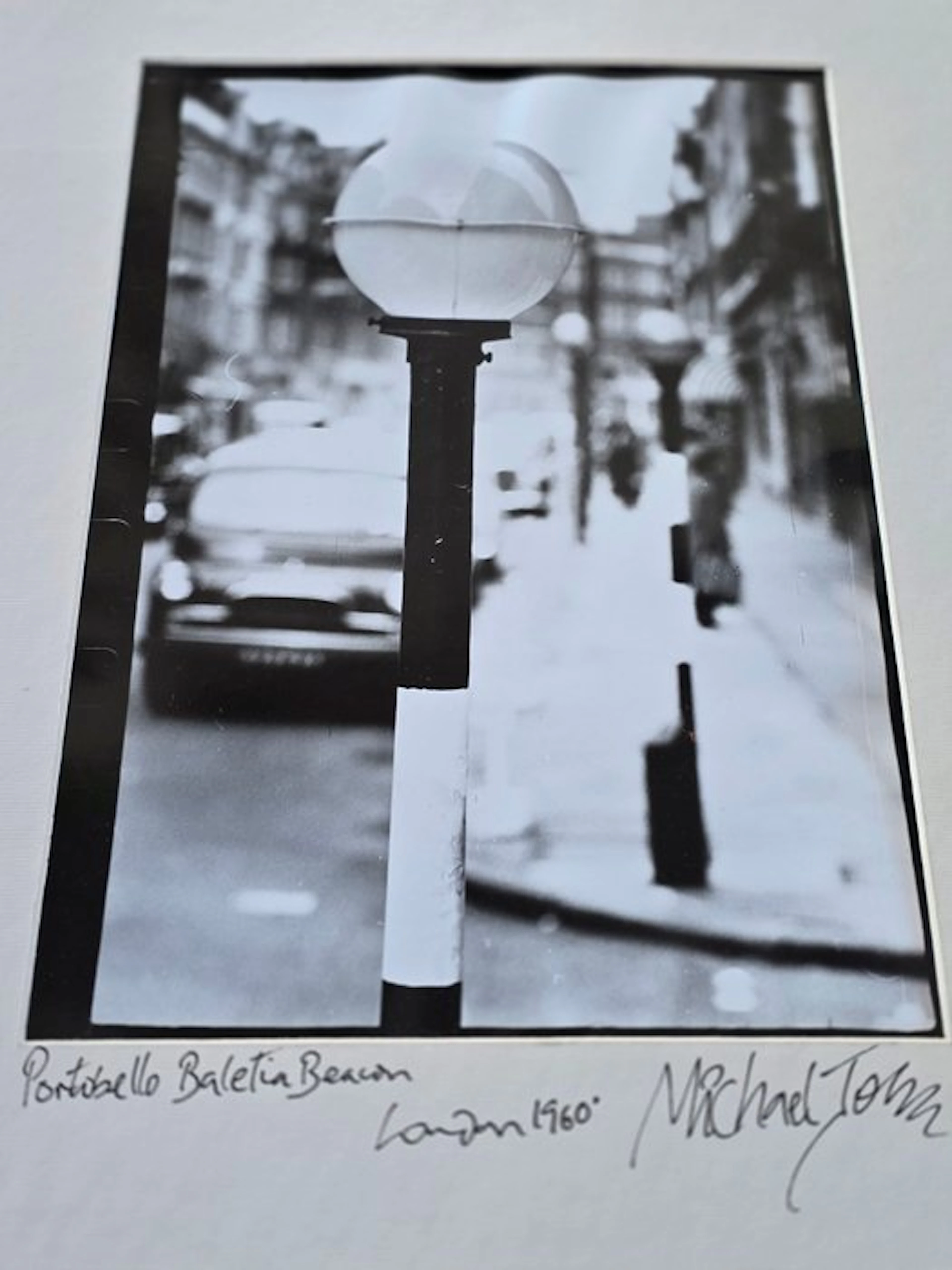 Michael Joseph (1941-) - Belisha beacon, Portobello, London