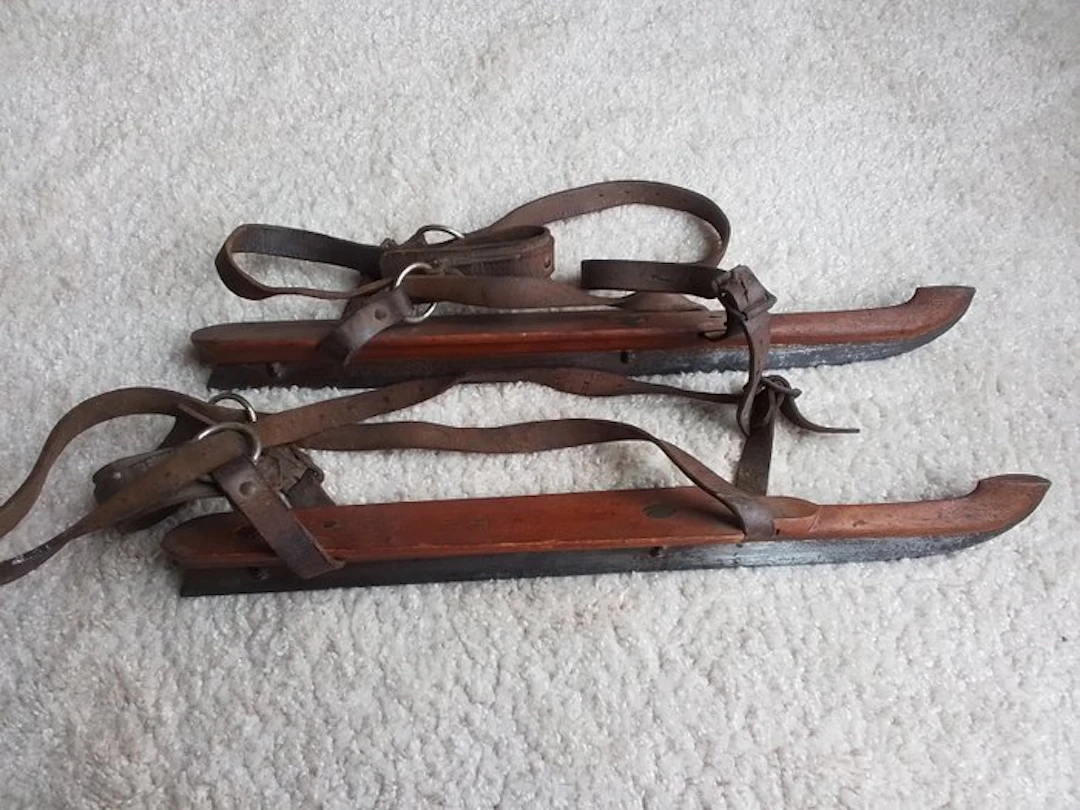 Schaatsen - 1950 - Decorative object