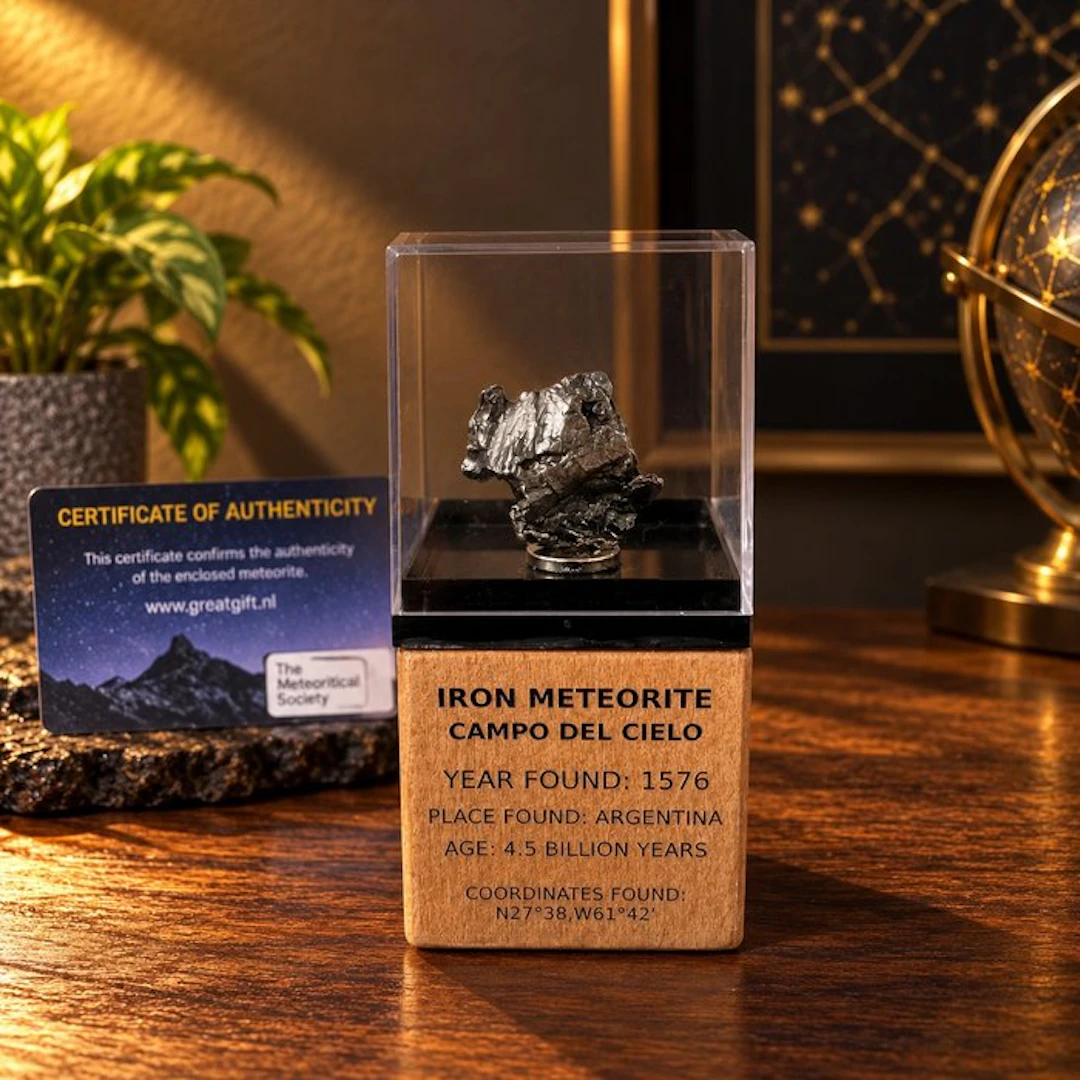Magnificent Campo Del Cielo iron meteorite - On a...