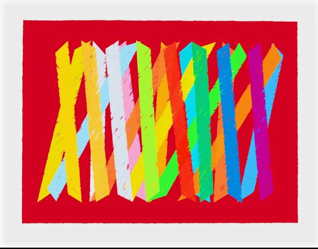 Piero Dorazio (1927-2005) - Amici Colori - Serigrafia