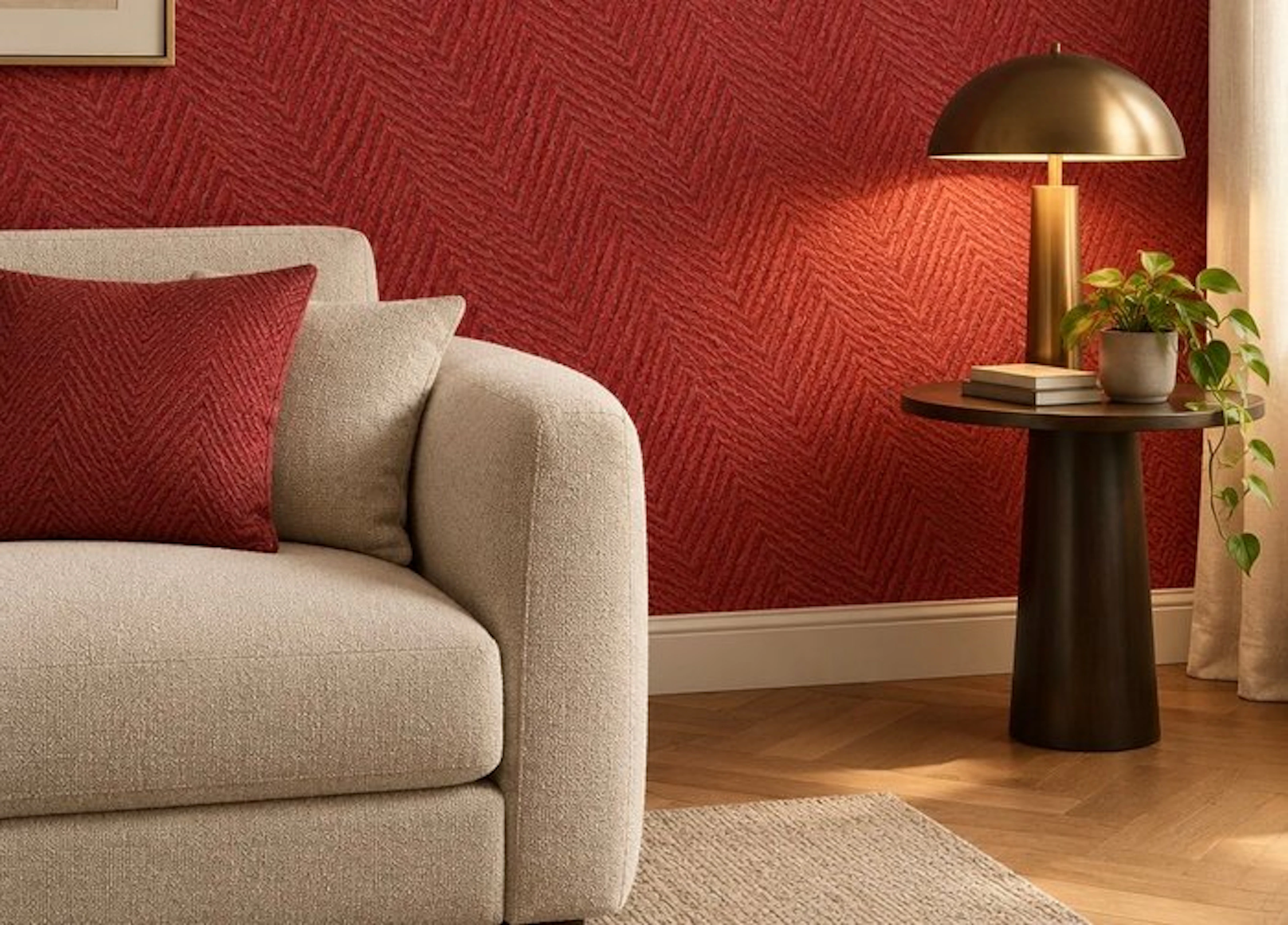 Luxurious Venetian San Leucio red damask fabric - Baroque...
