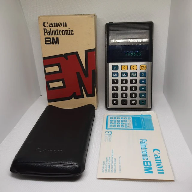Canon Palmtronic 8M - Calculator - 1970-1980