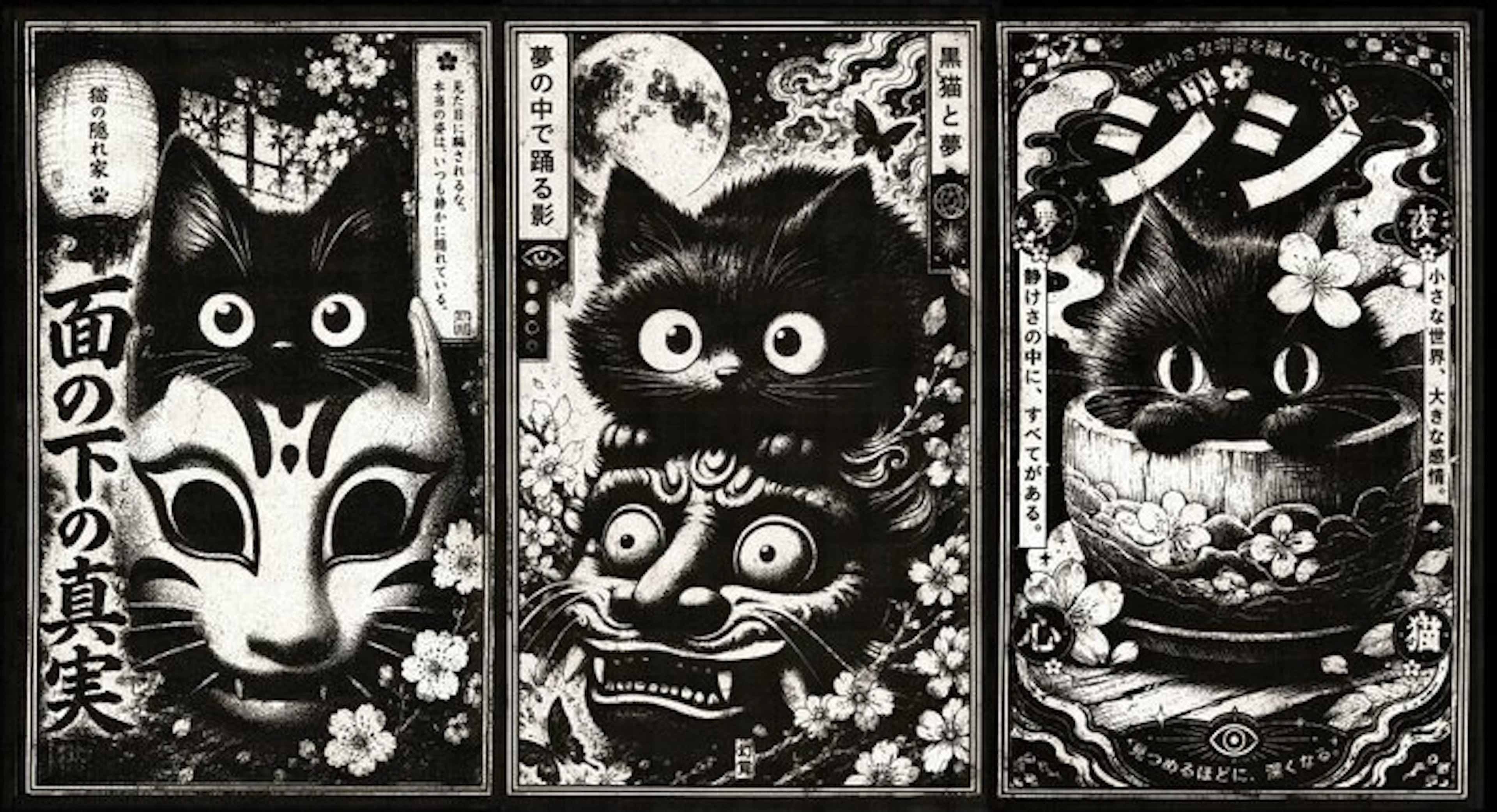 Æ (XX-XXI) - BUNDLE!! – Jiji: Midnight Tales of Japan (2026) – Triptych