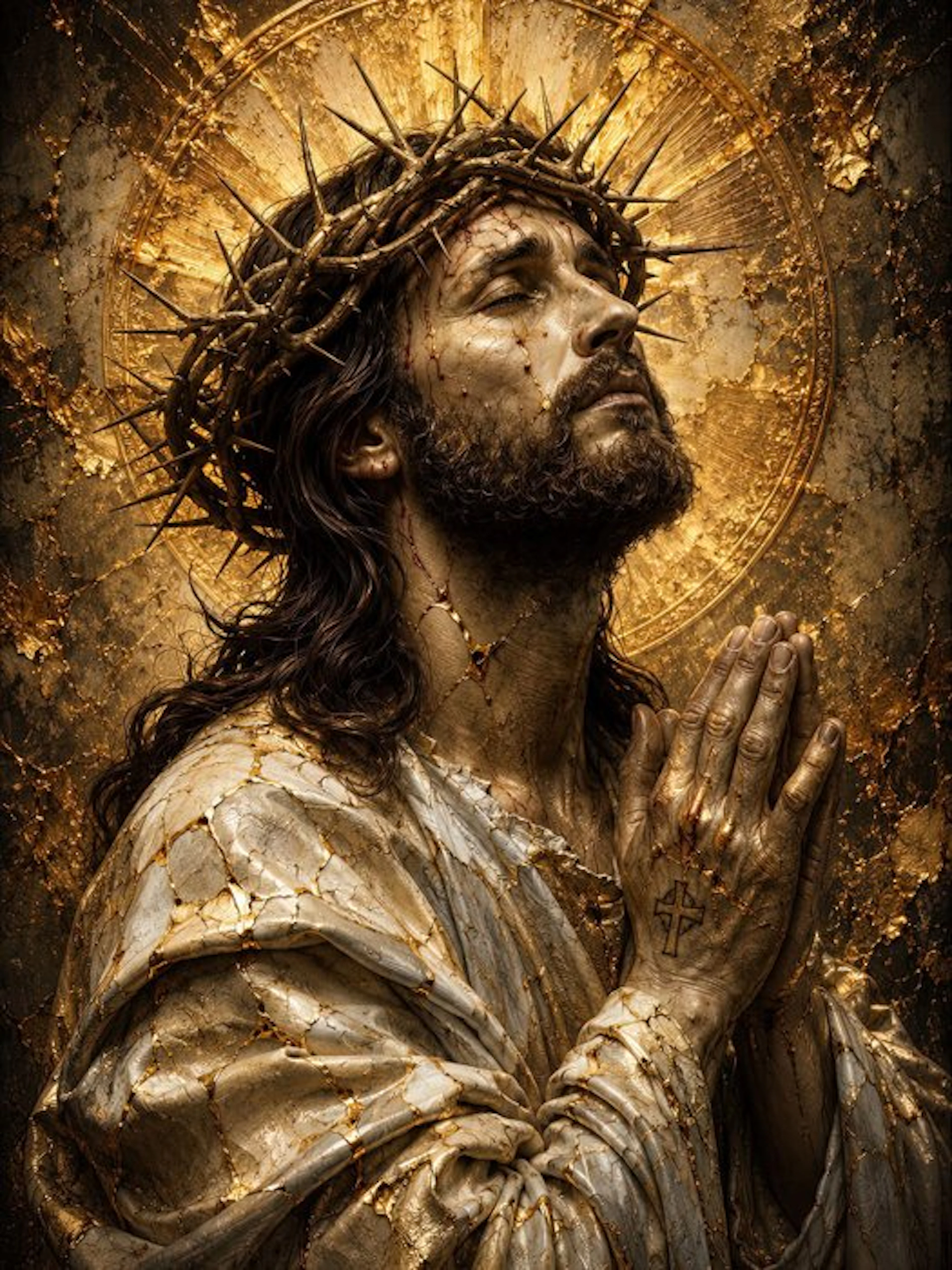 Yamila - Resiliencia Divina: El Cristo Kintsugi