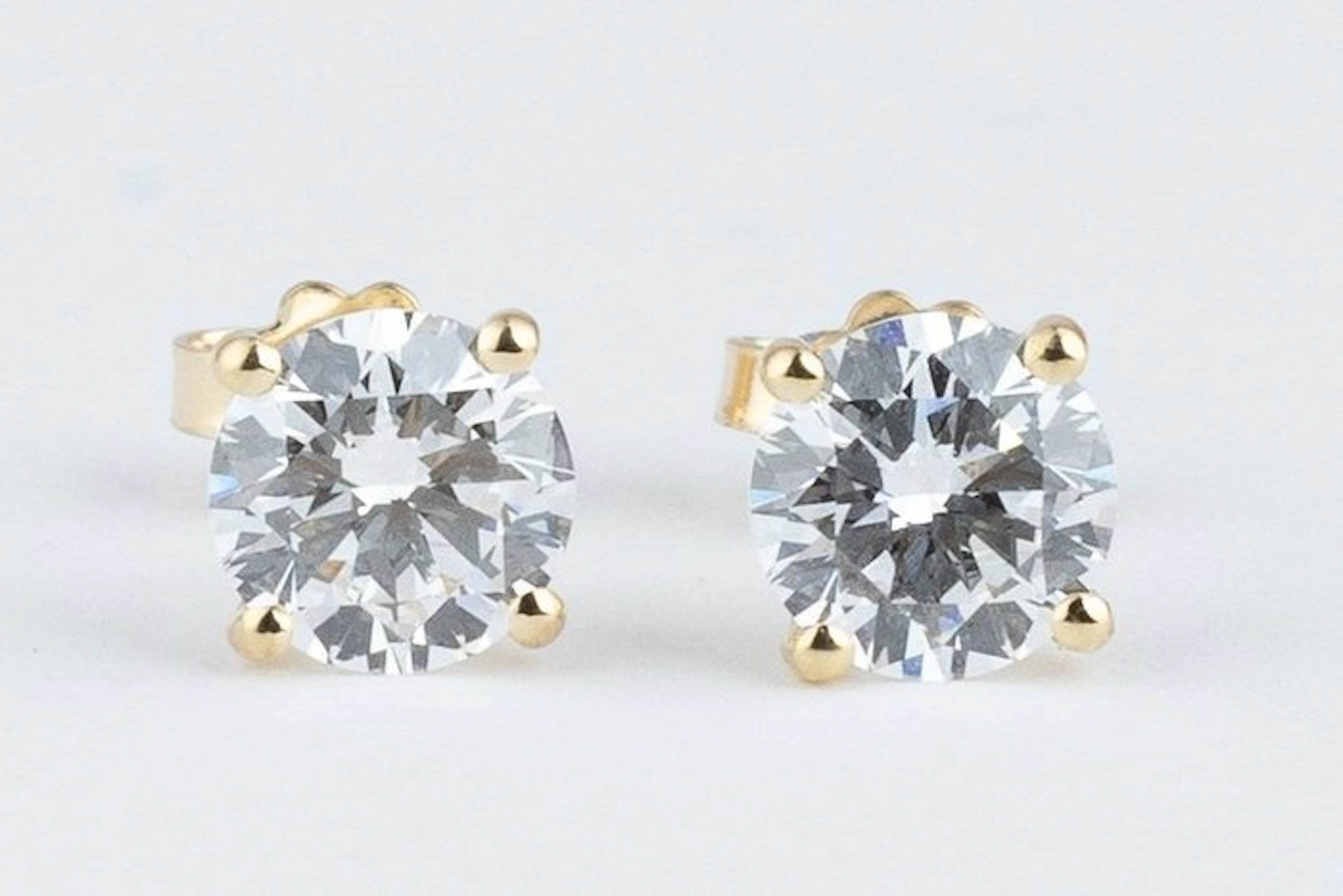 No reserve price - Earrings - 14 kt