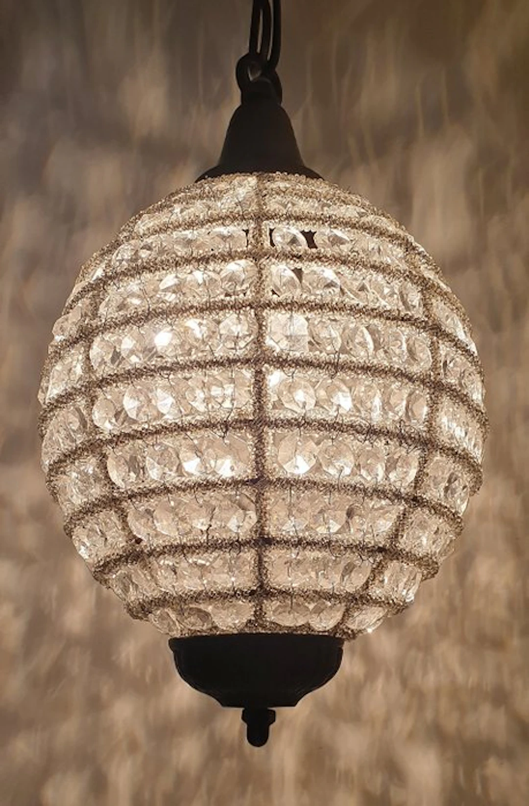 Lamp - Bronze, Brass, Crystal - Kasbah