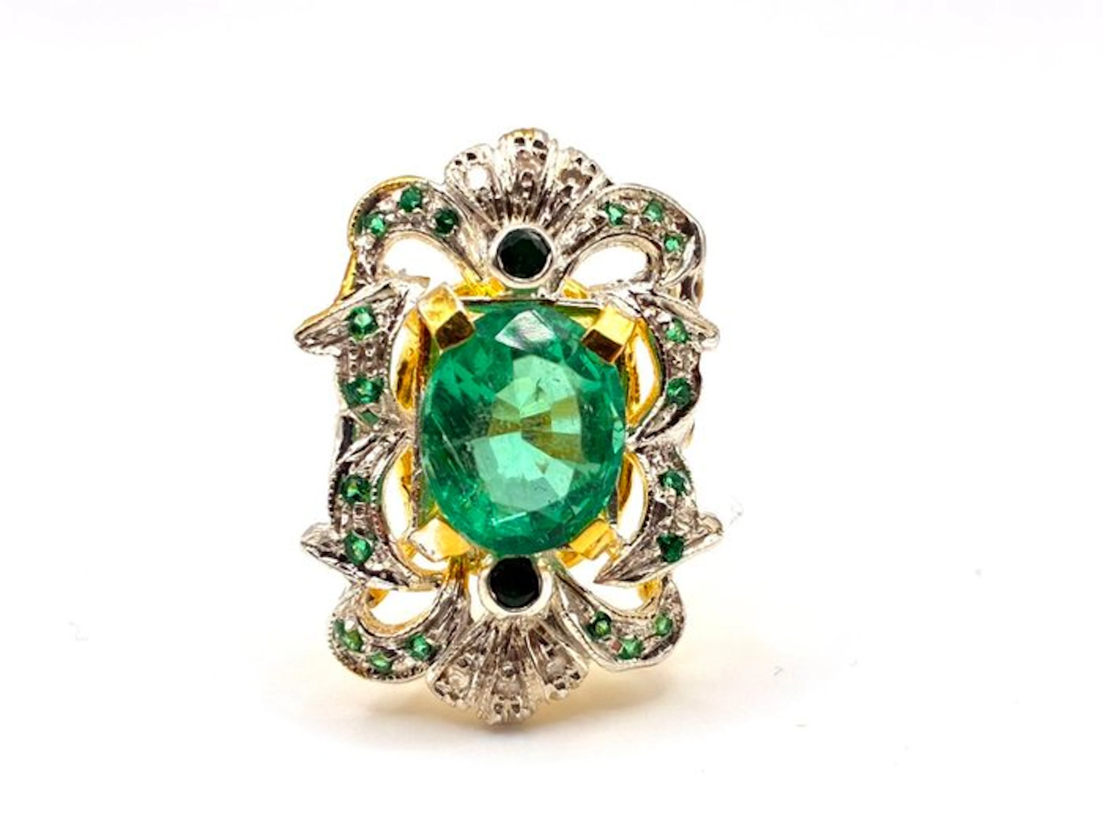 No reserve price - Cocktail ring - 9 kt