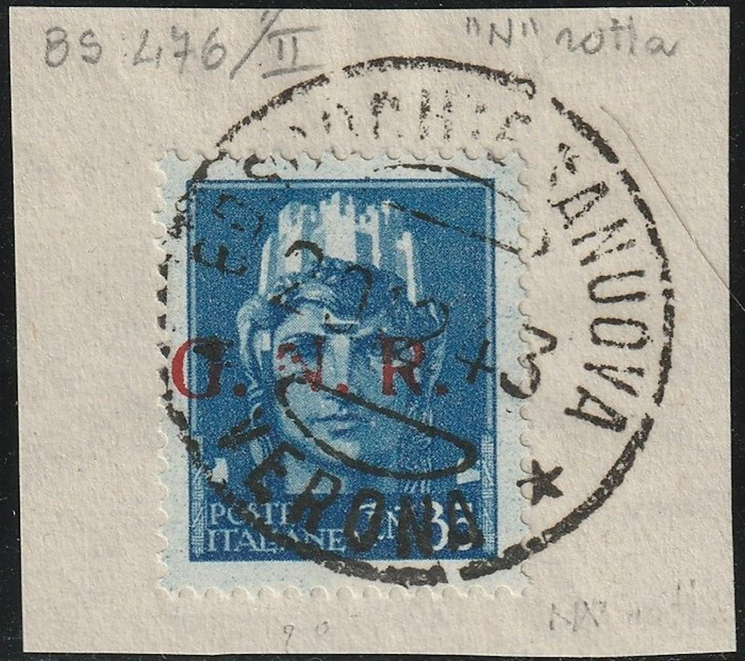 Republican National Guard 1943 - Brescia shooting 35 c