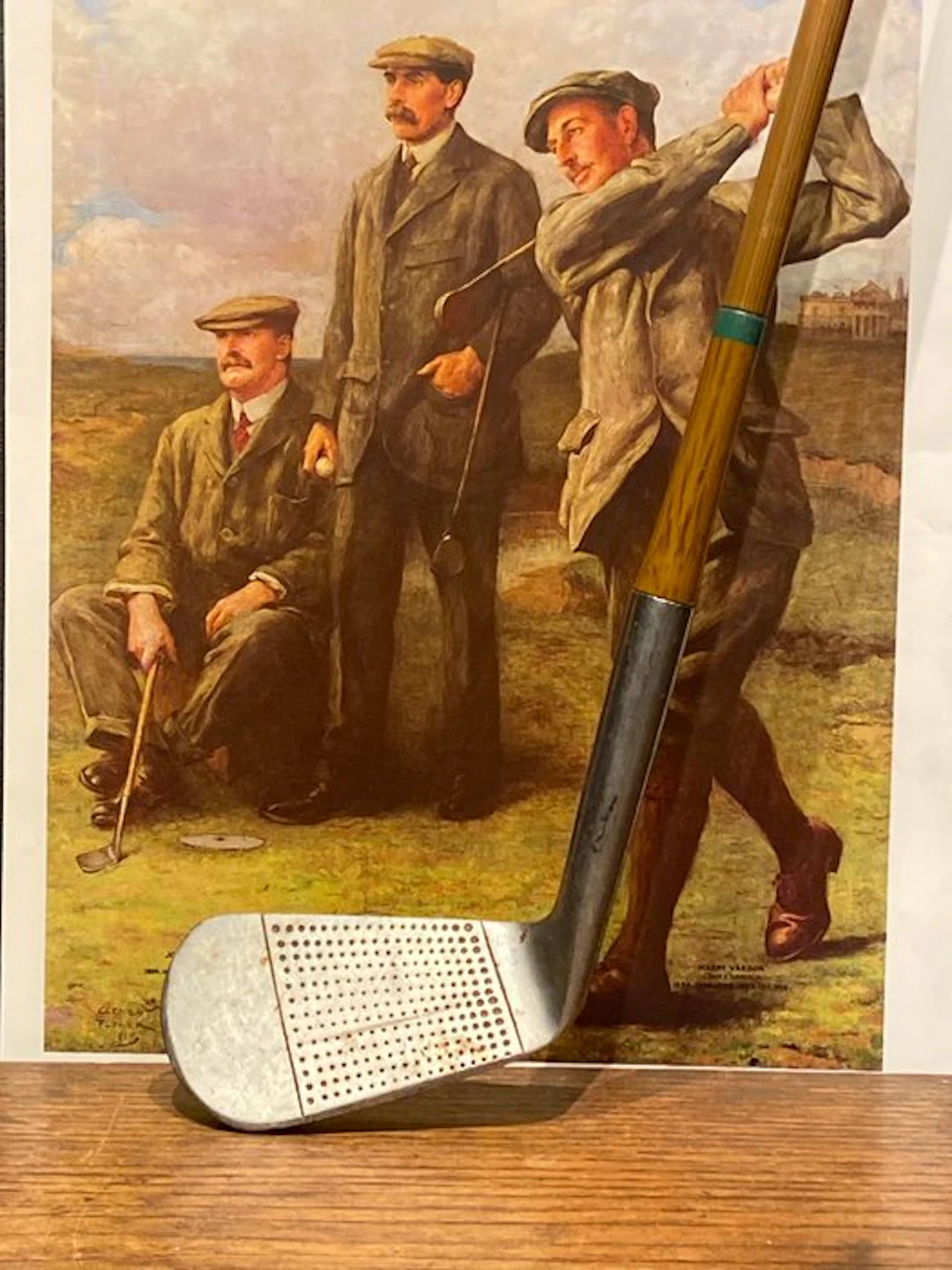Antique golf club - Tom Morris St, Andrews - Steel shafted - Iron 5