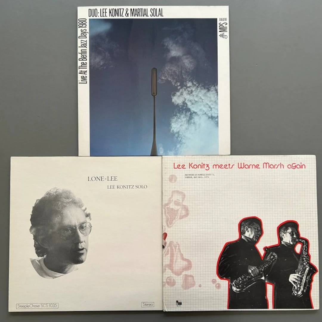 Lee Konitz - Live At The Berlin Jazz Days 1980 (1st Pressing)