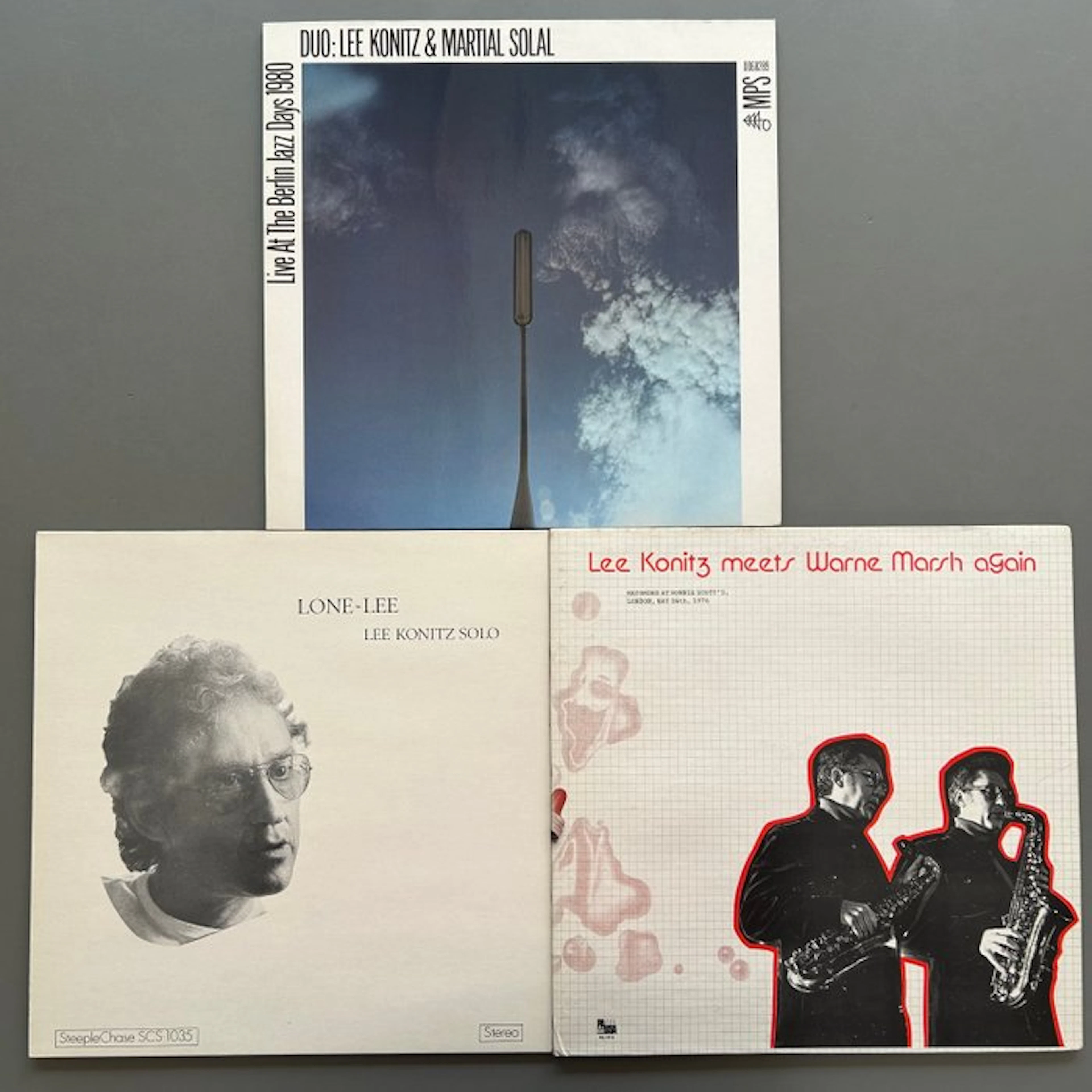Lee Konitz - Live At The Berlin Jazz Days 1980 (1st Pressing)