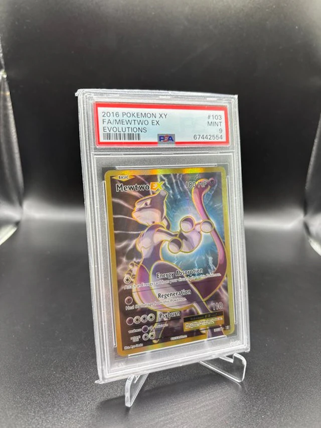 Pokémon - 1 Graded card - Mewtwo EX 103 Full art - PSA 9 - XY - Evolutions