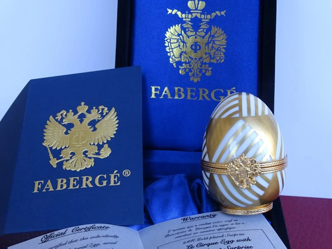 Figure - Faberge style Imperial Egg - Surprise Egg...
