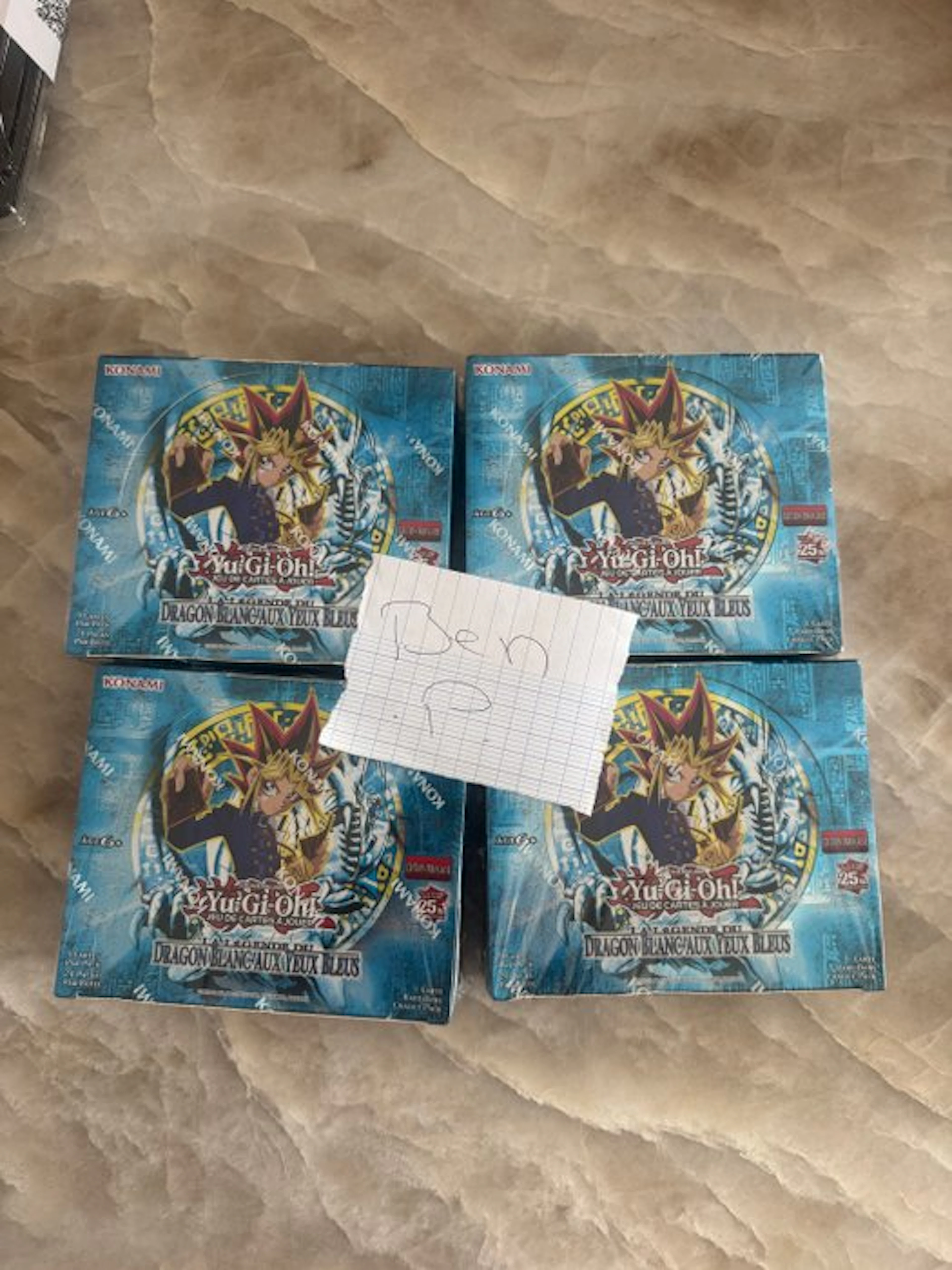 Konami - 4 Booster box - Yu-Gi-Oh! - YU GI OH 25 ans