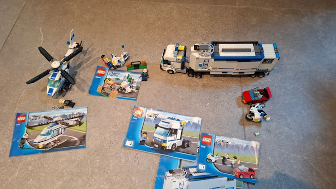 LEGO Set - City - LEGO City politie sets (meerdere) 60041,7741,7288