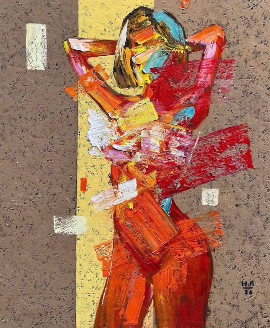 Hoang Anh - Écorce d’Âme ↑120 →100 cm