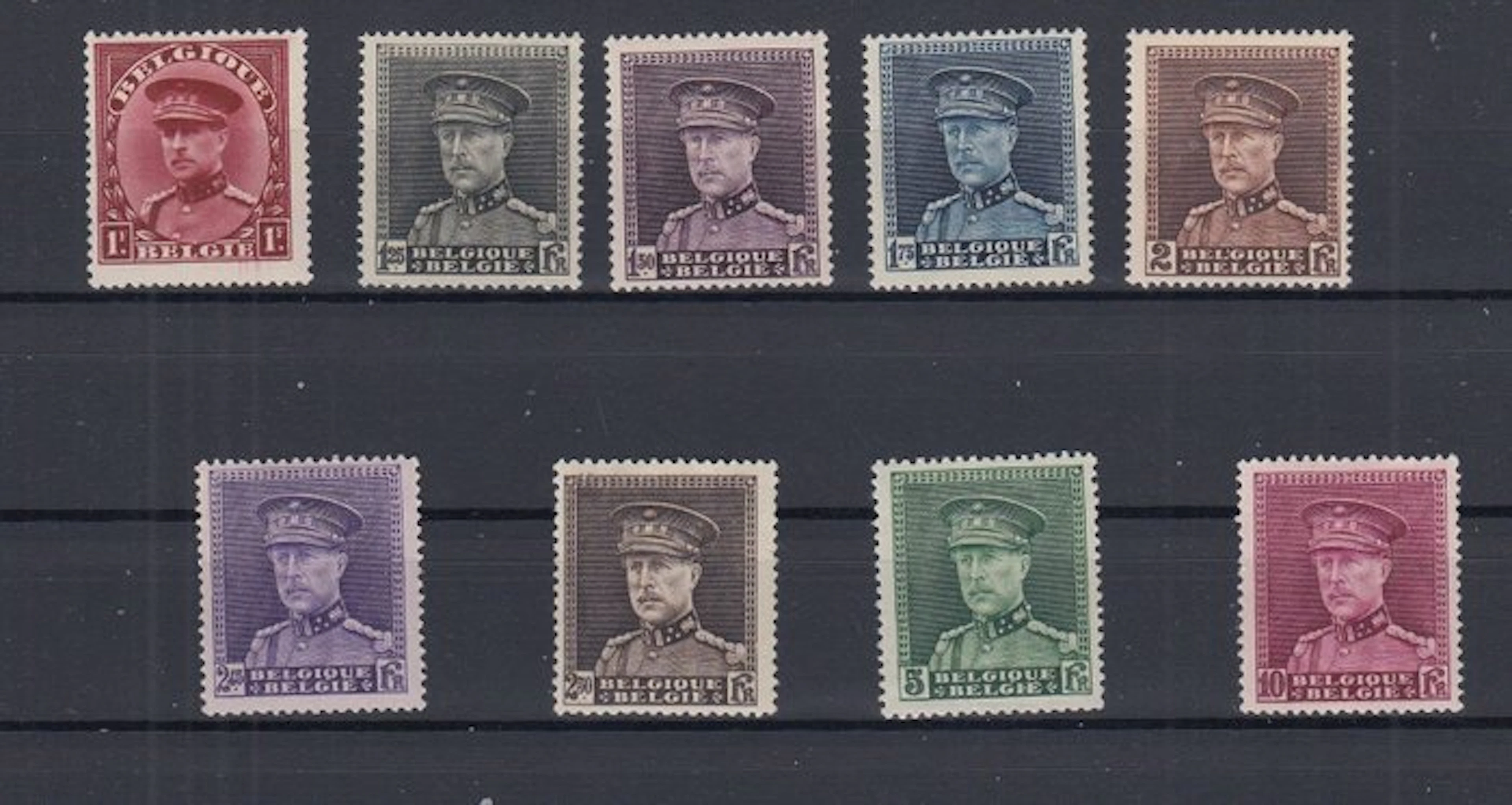 Belgium 1931 - Kepi - OBP : 317/324