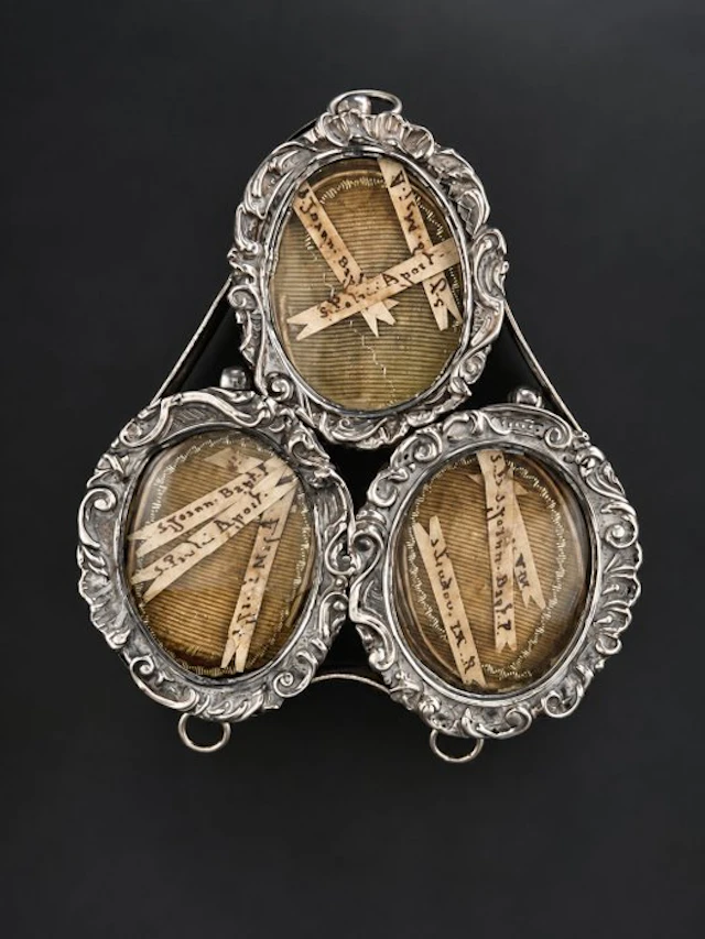 Reliquary - Silver - 1850-1900 - Theological Virtues