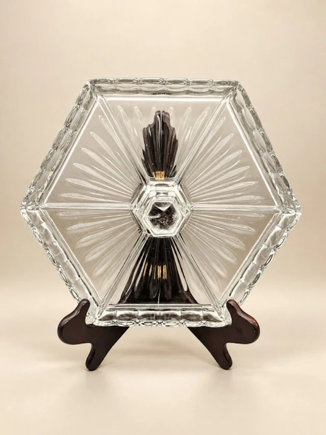 Decorative tray - Val Saint Lambert - Belgium - Luxval