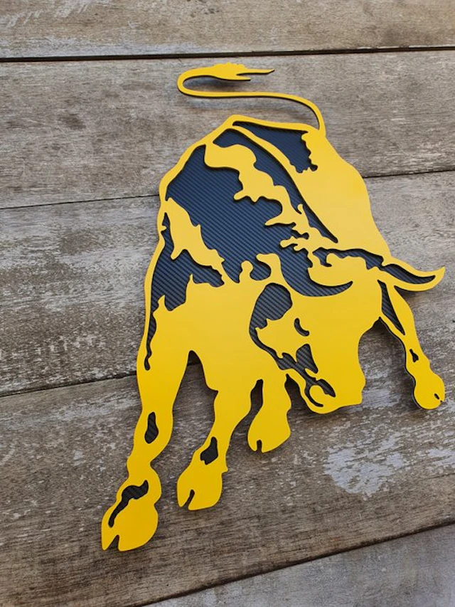 Sign - Lamborghini - Professional wall sign Bull...