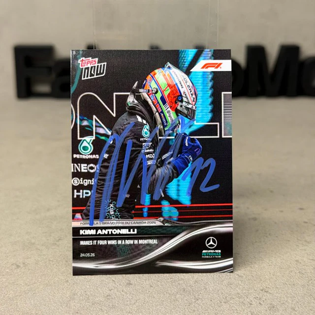 Mercedes - Topps Now - Canada GP 2026 4th consecutive...