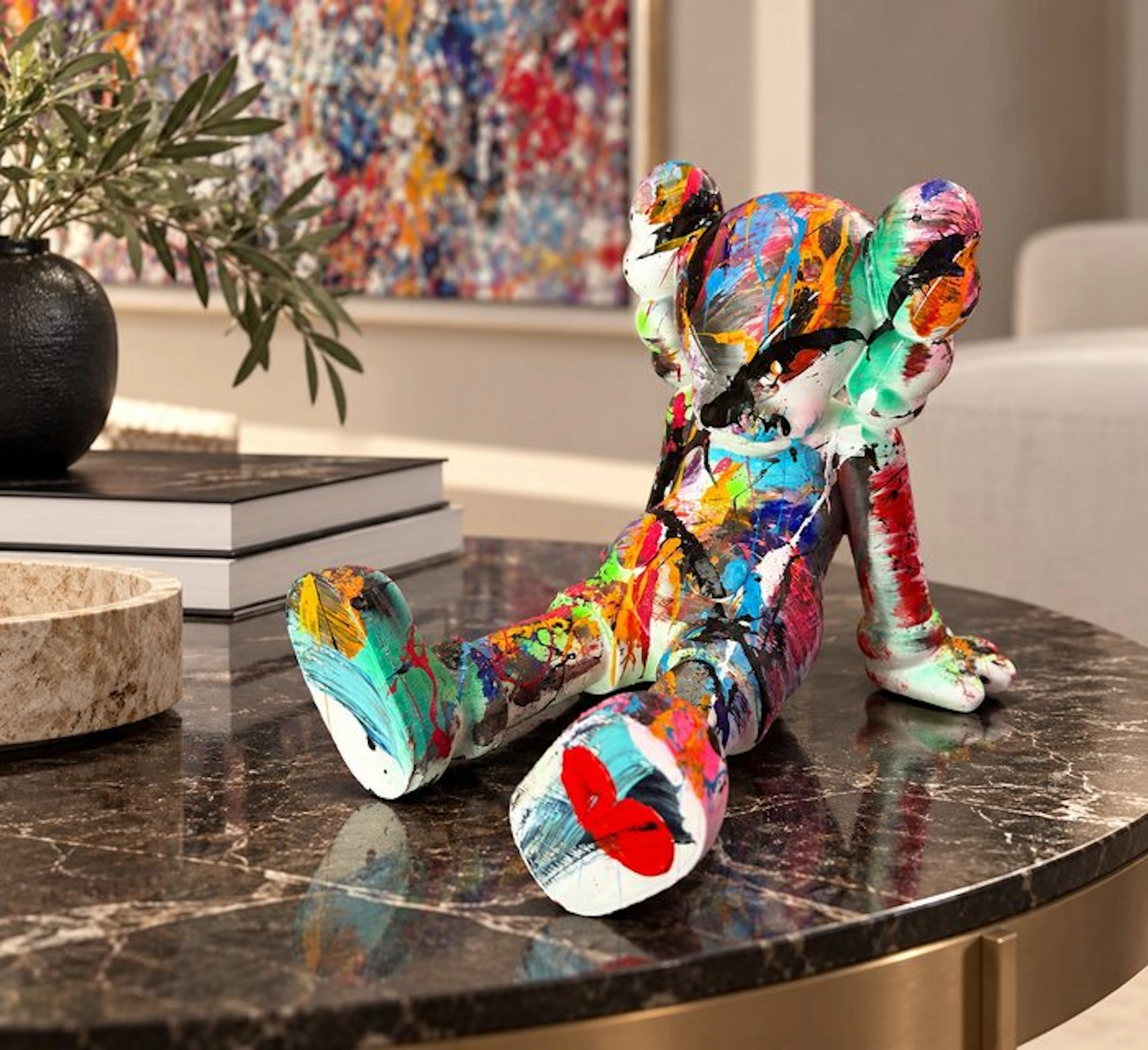 michele socionovo - Kaws Amour Abstrait