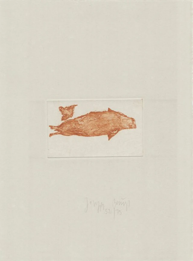Joseph Beuys (1921-1986) - Sea Angel Seal III