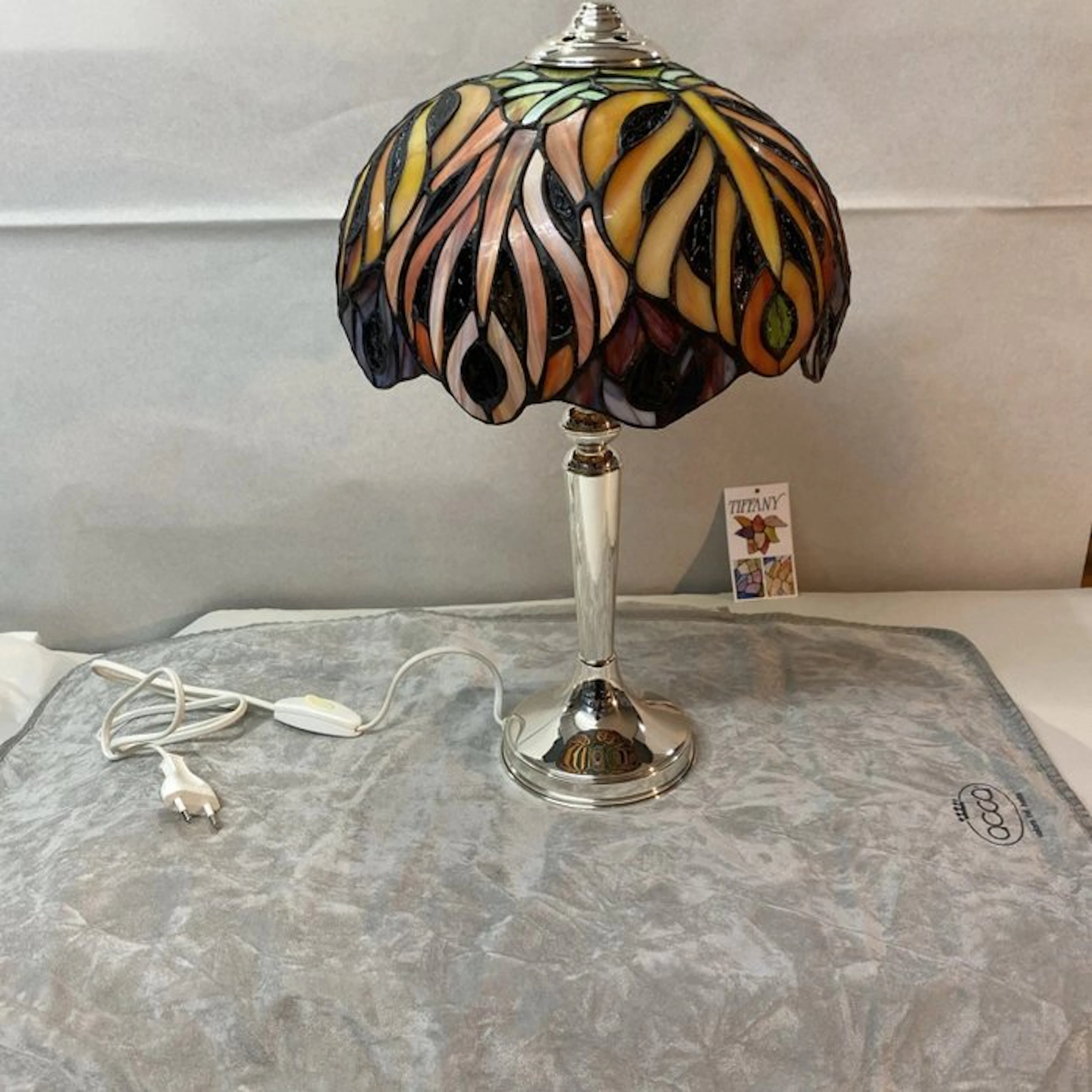 Table lamp - Silver - silver table lamp