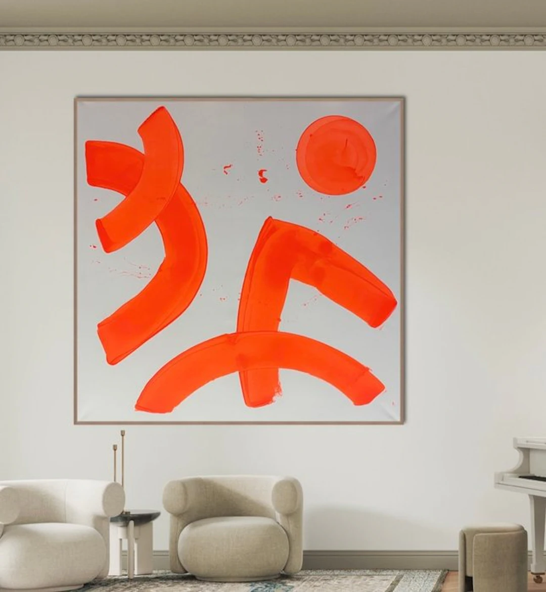 Stefanie Raus - Orange II 2043 XXL