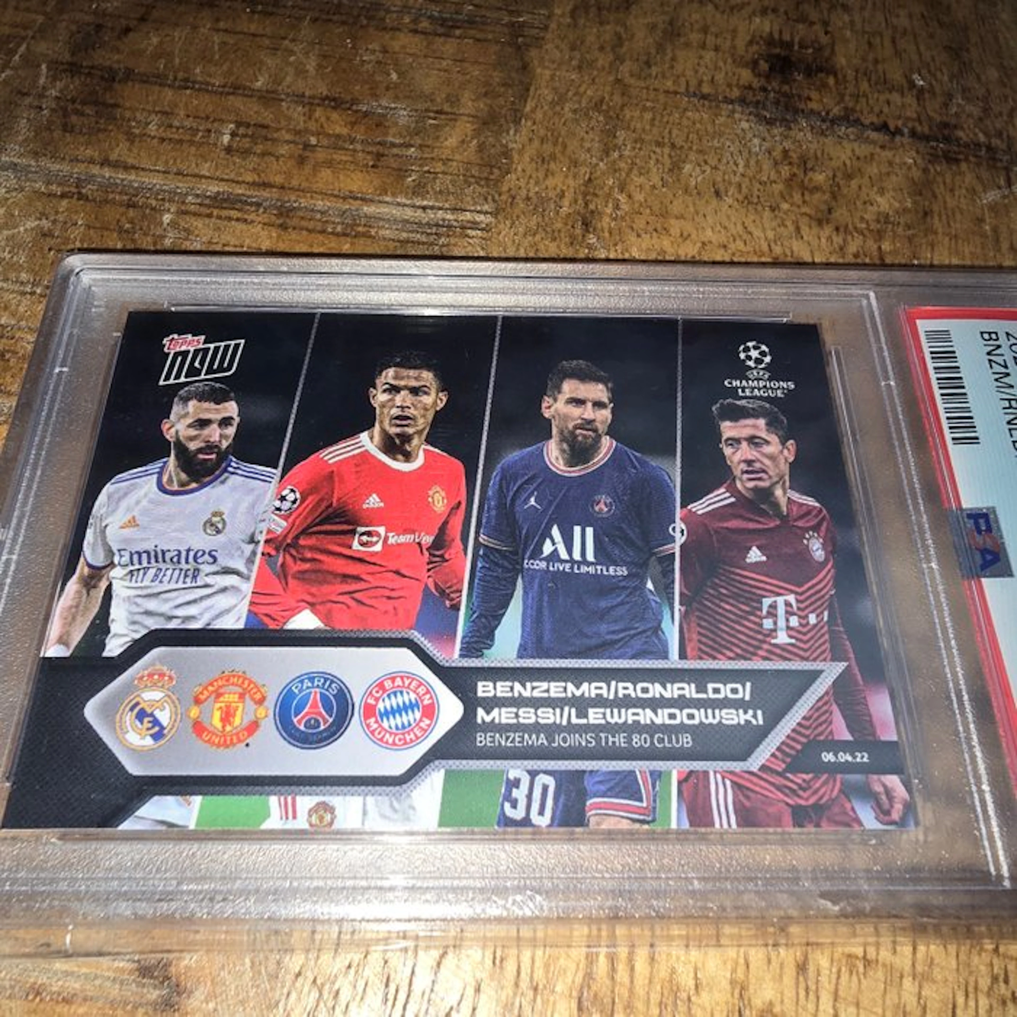 2021/22 Topps Topps NOW Cristiano Ronaldo