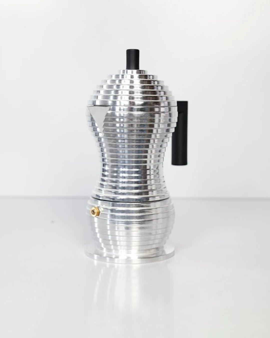Alessi - Michele De Lucchi - Coffee pot - Pulcina - 3 cups, 15cl - Aluminium