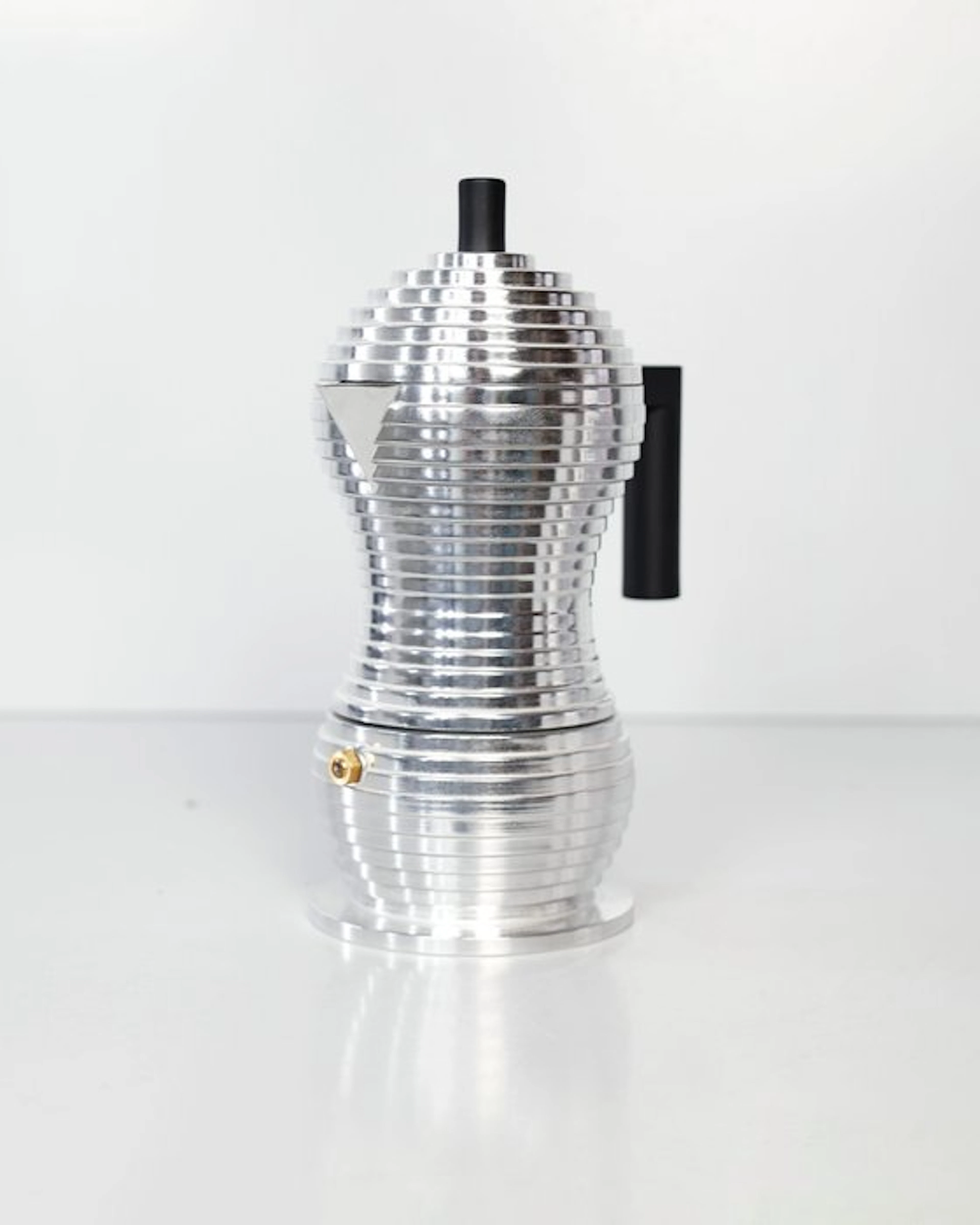 Alessi - Michele De Lucchi - Coffee pot - Pulcina - 3 cups, 15cl - Aluminium