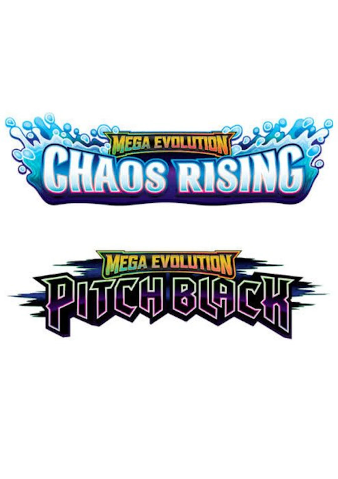 Pokémon - 2 Complete set - Scarlet & Violet - Chaos Rising, Pitch black