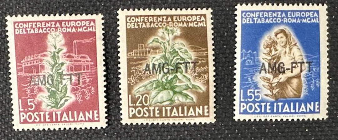 Italy - Lot of Italian stamps from Trieste
