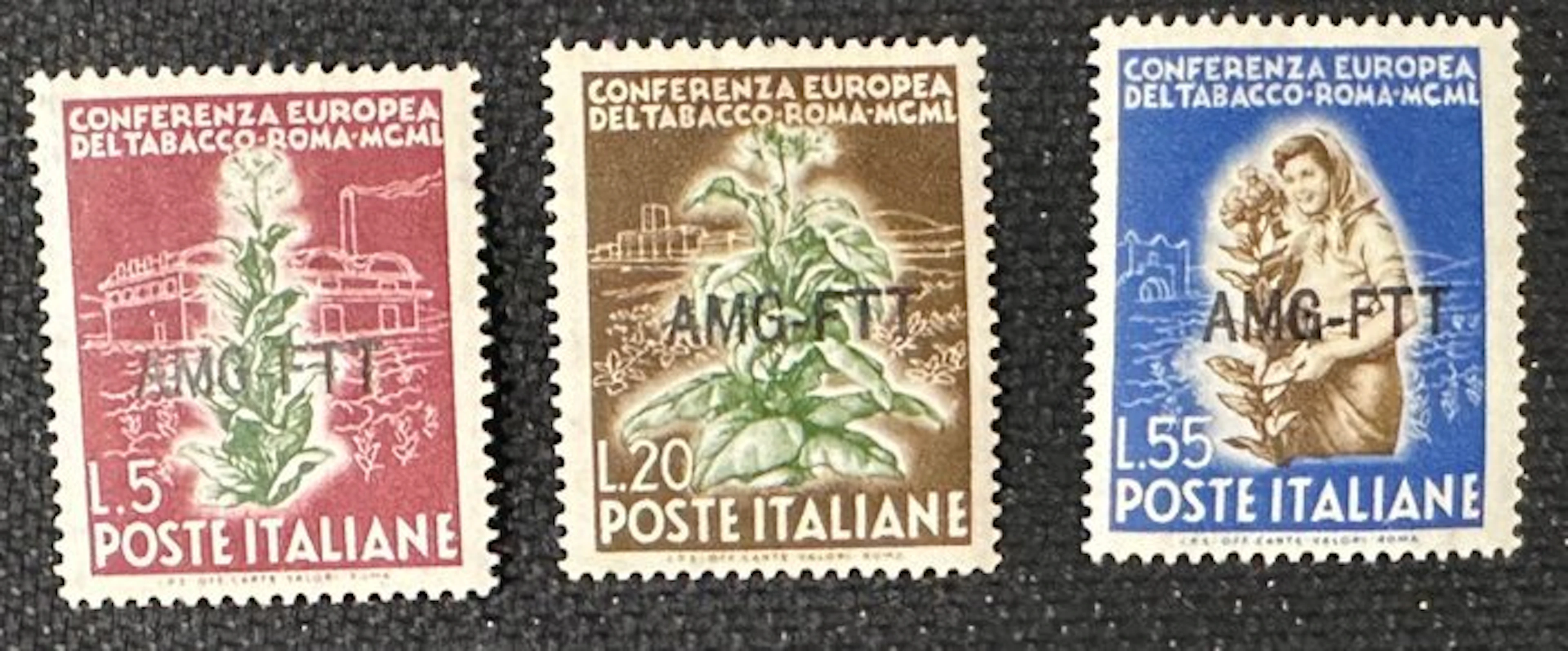 Italy - Lot of Italian stamps from Trieste