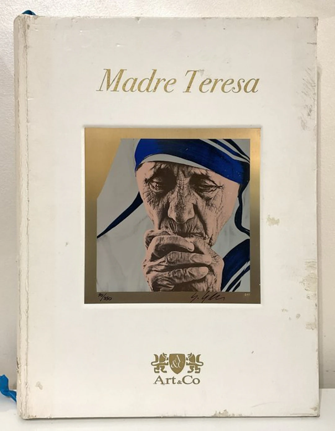 Incisione Arte - Giuliano Grittini - "Madre Teresa – Sono...
