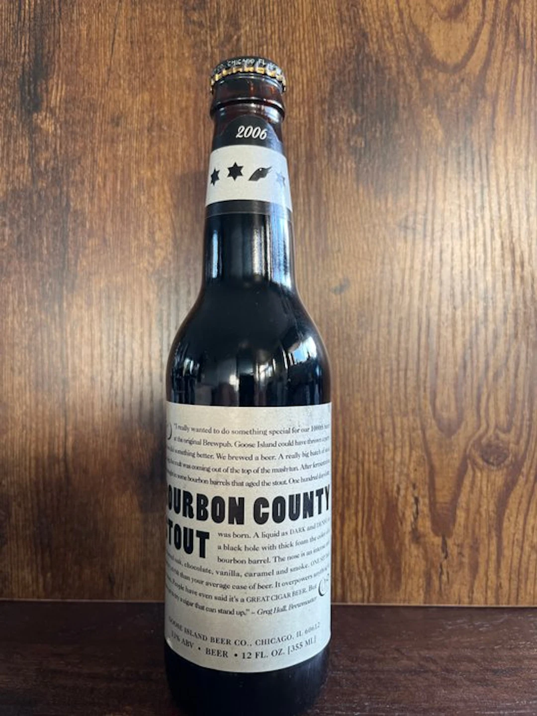 Goose Island - Bourbon County Stout 2006 - 355ml