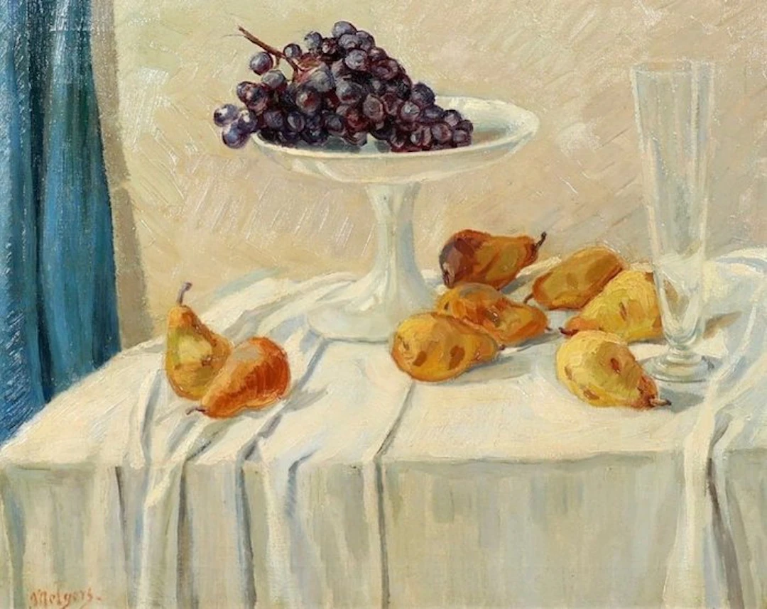 Henk Melgers (1899-1973) - De Ploeg - Stilleven met fruit