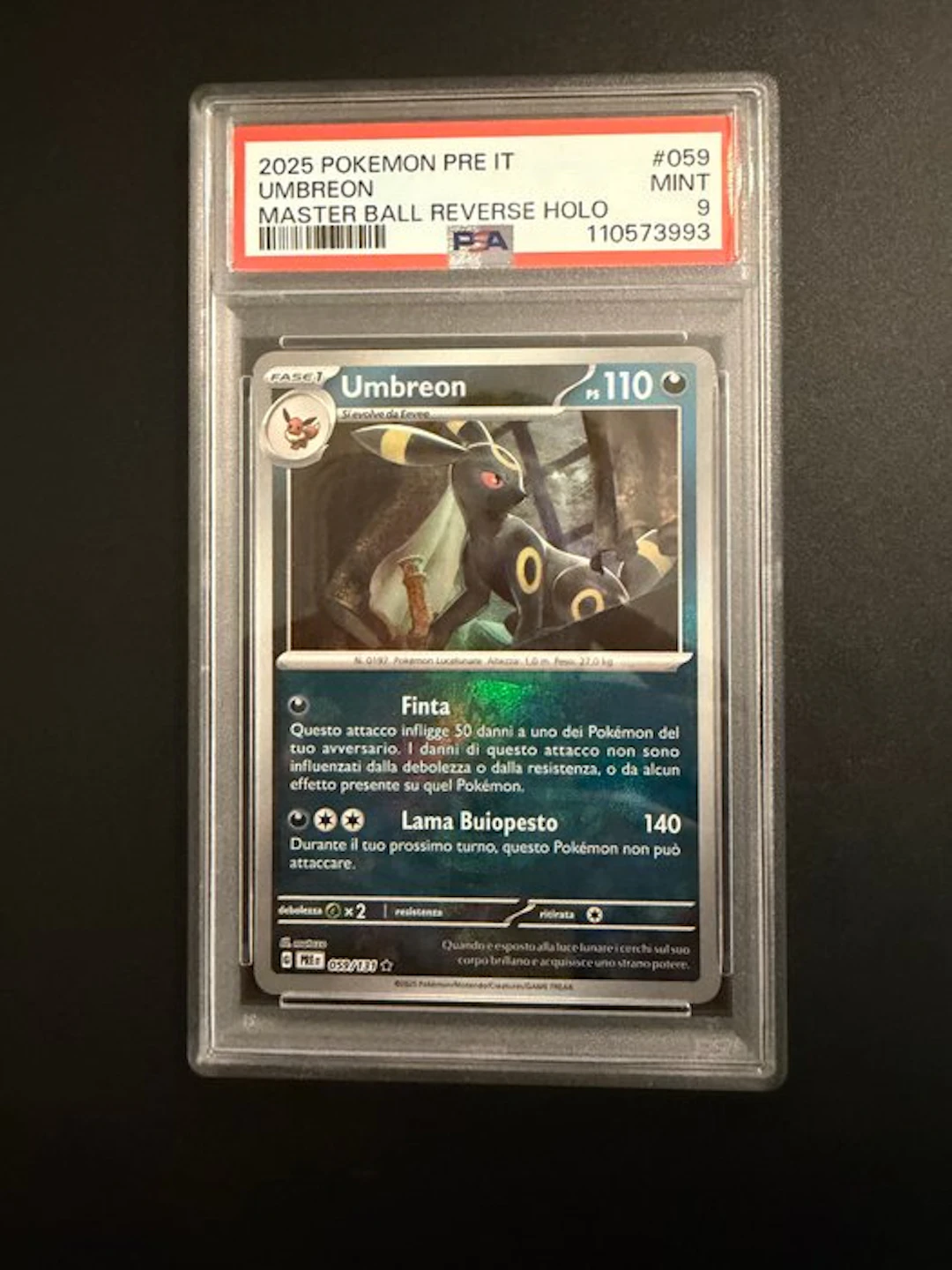 Pokémon - 1 Graded card Reverse holo - PSA 9 - Scarlet...