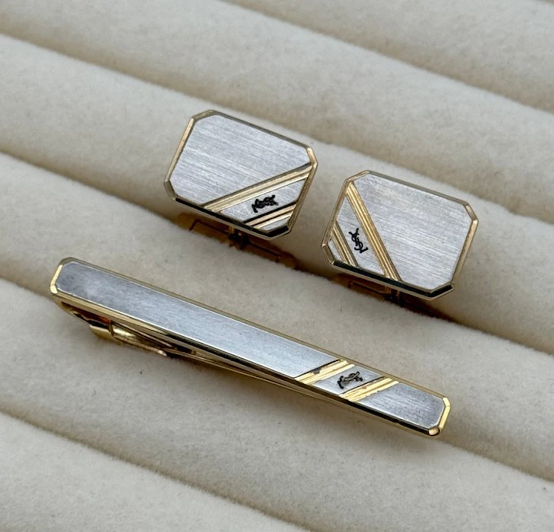 Yves Saint Laurent - Metal - Cufflinks