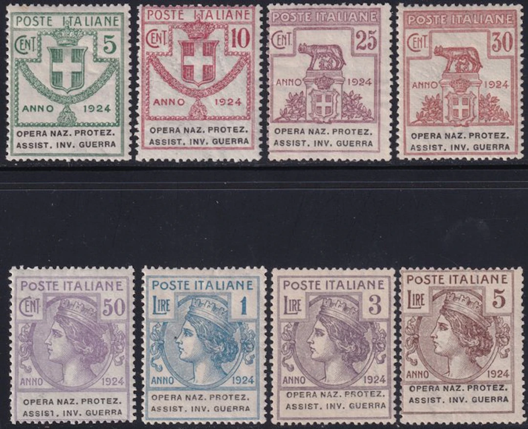 Italy Kingdom 1924 - Parastatali Opera Naz